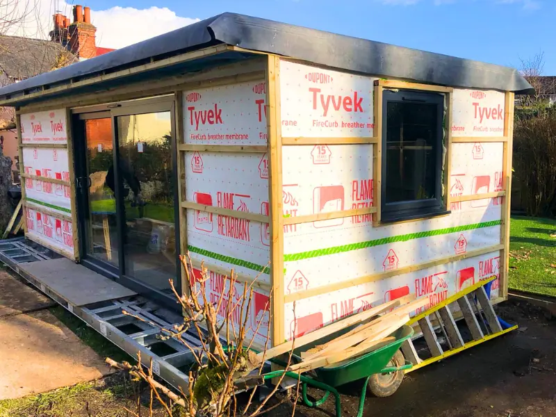 Insulated Garden Room