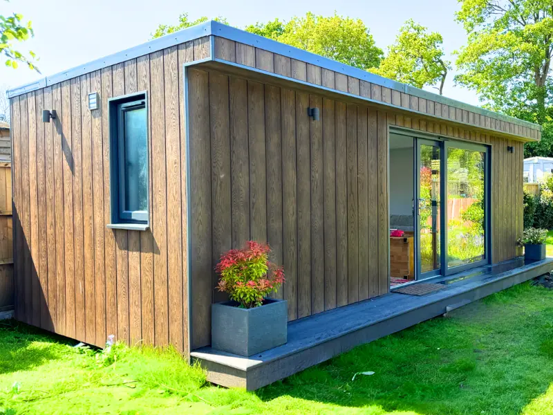 Millboard Clad Garden Room