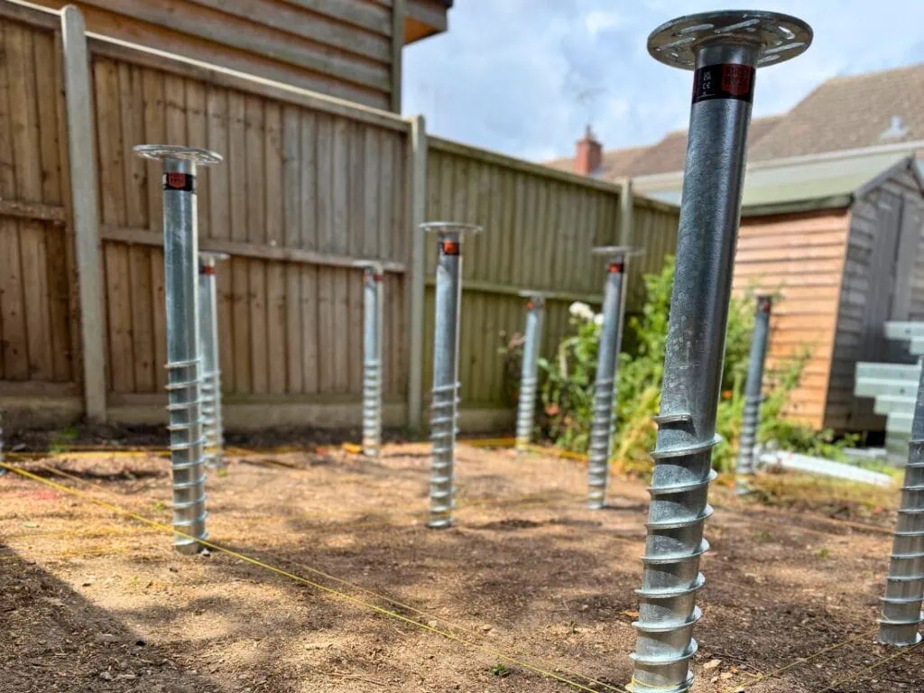 Garden Room Ground screws