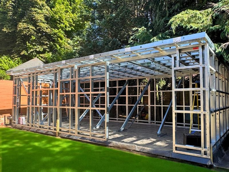 Garden Room Steel Frame